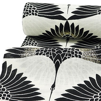 ベージュ×黒（金）