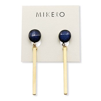 藍色×ゴールド