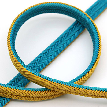 帯締／黄もみじ