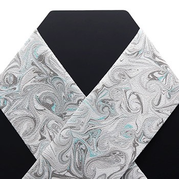 グレー×スカイブルー