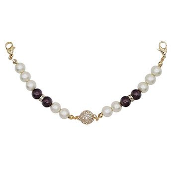 アイボリー×ワインレッド