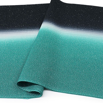 黒×青緑（銀）