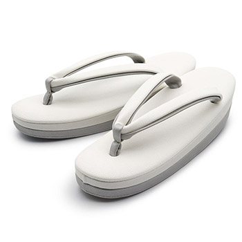 アイボリー×薄灰