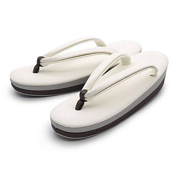 アイボリー×薄灰×こげ茶