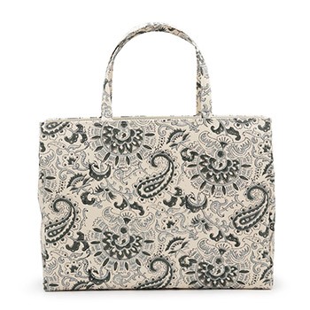 ベージュ×グレー