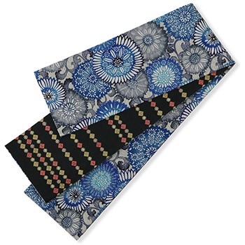 グレー×ブルー