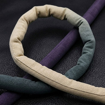 深緑×薄茶×濃紫