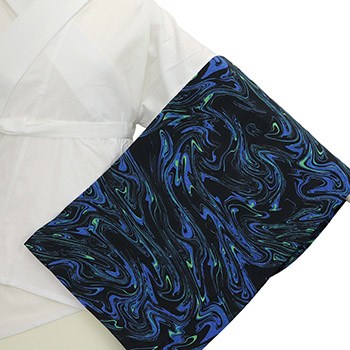 ブラック×ブルー×ライムグリーン