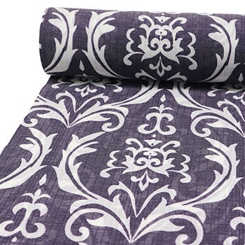 パープル×アイボリー