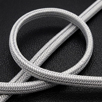 帯締／白梅鼠色