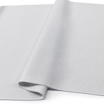 帯揚／白梅鼠色