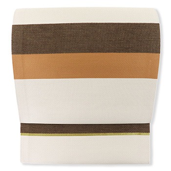 ベージュ×茶×薄橙