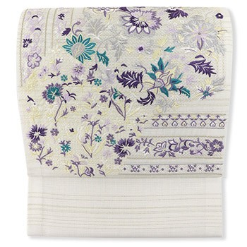 ホワイト（金）×パープル