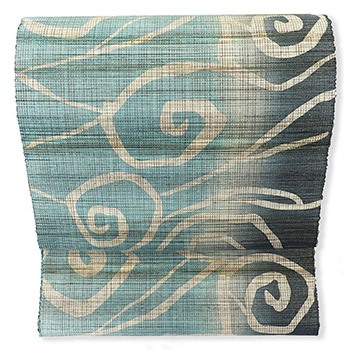 波文：水色×青