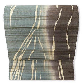 木目：水色×茶