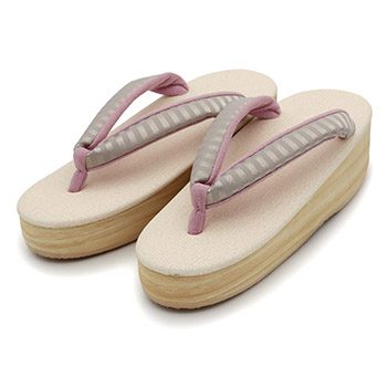 ライトベージュ×グレー