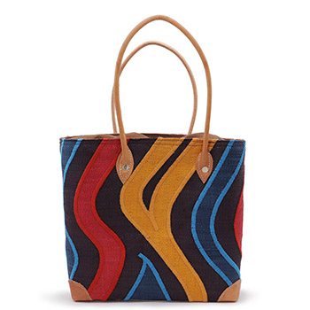 黒×マルチカラー