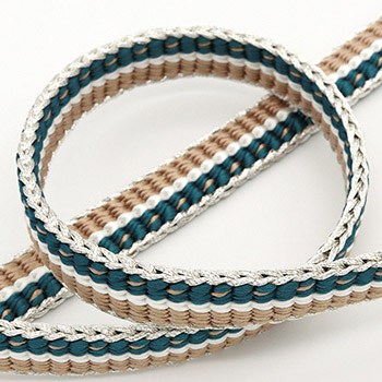 青×ベージュ（銀）