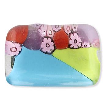 ピンク×トルコブルー