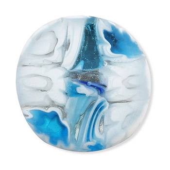 白/アクアブルー