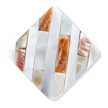 ホワイト×ブラウン