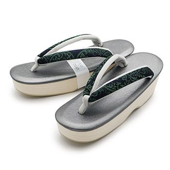 シルバー×グリーン