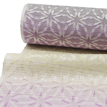 クリーム×紫×紺