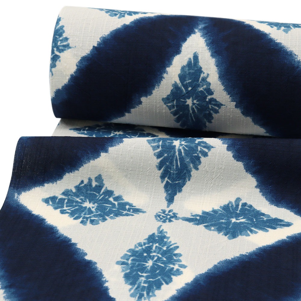 洗える着物(七宝菱文)『月華美人』【東レセオα】