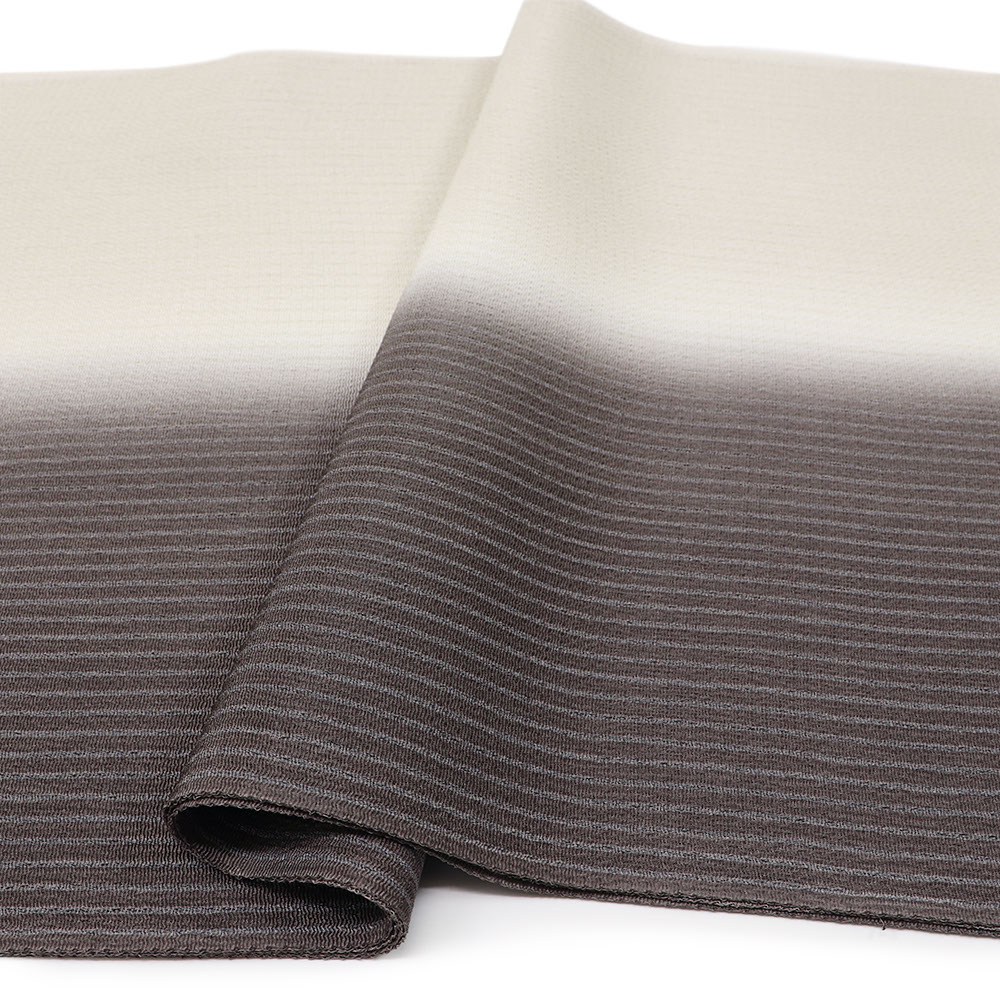 縦ぼかし帯揚(縞地紋)