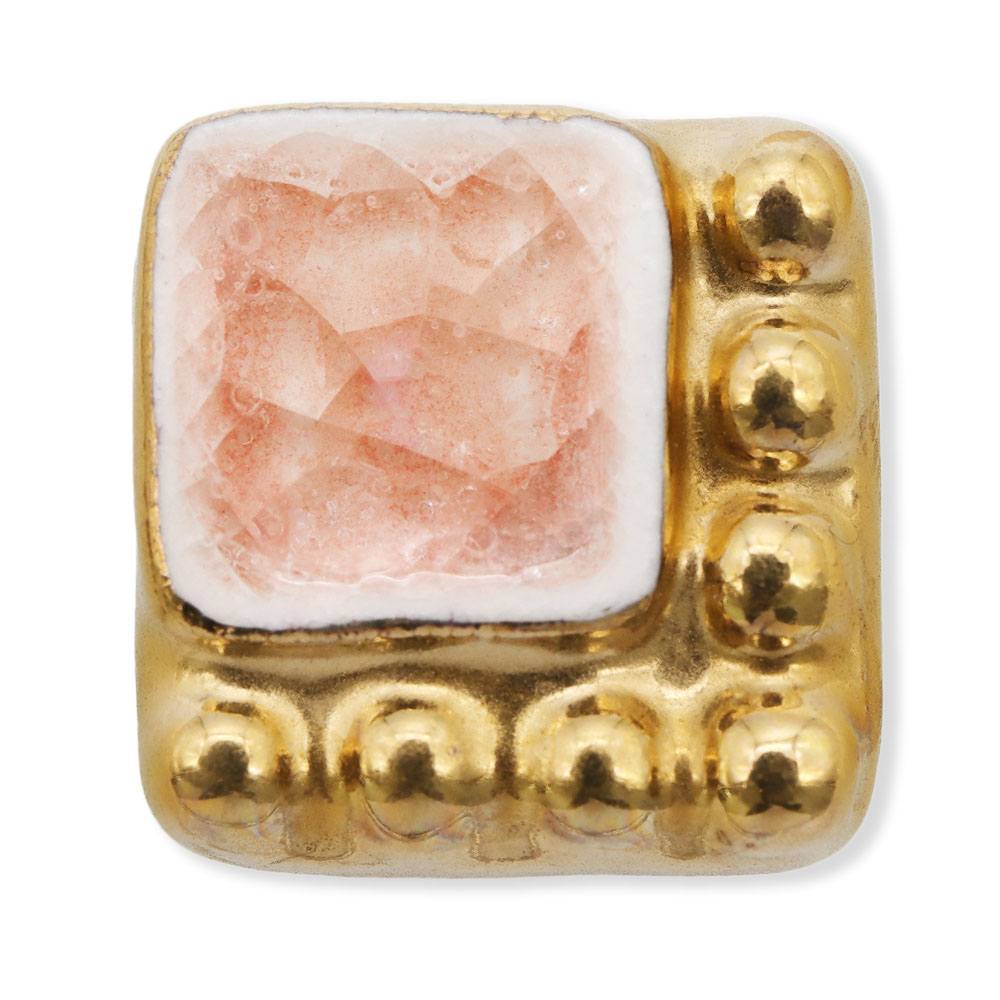 美濃焼帯留(ミニスクエア)【七窯社】