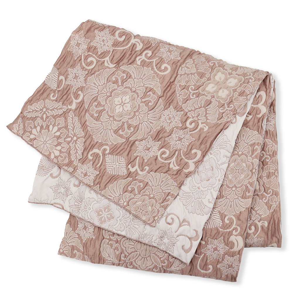 ふくれ織兵児帯(華紋)『百華』