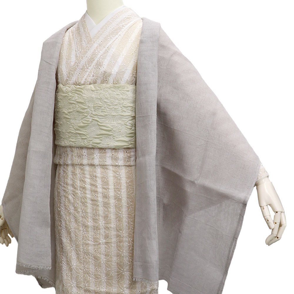 かや大判ショール【幡-BAN INOUE-】