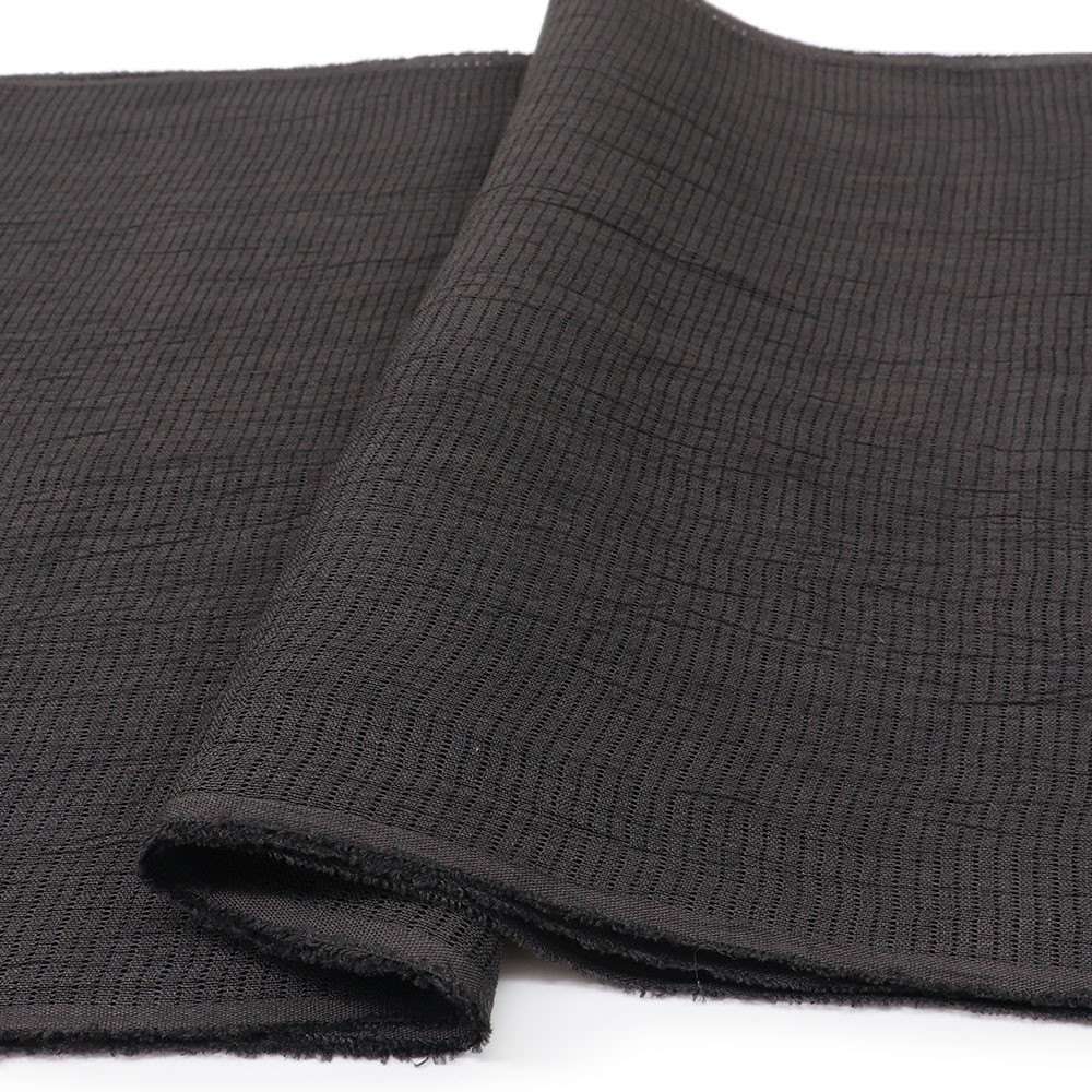 手もみ風本麻帯揚【衿秀】