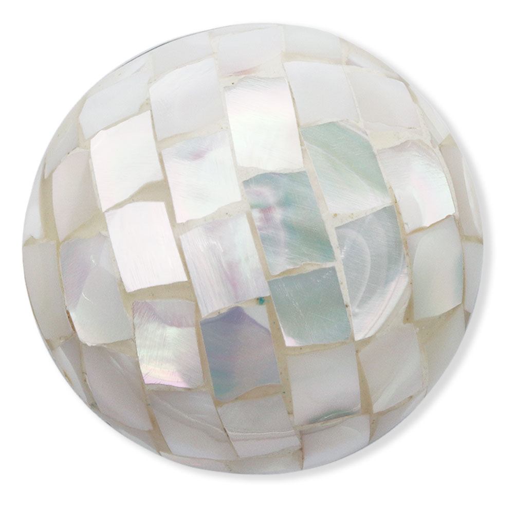 螺鈿帯留(ラウンド/中)『花しおり』【大原商店】