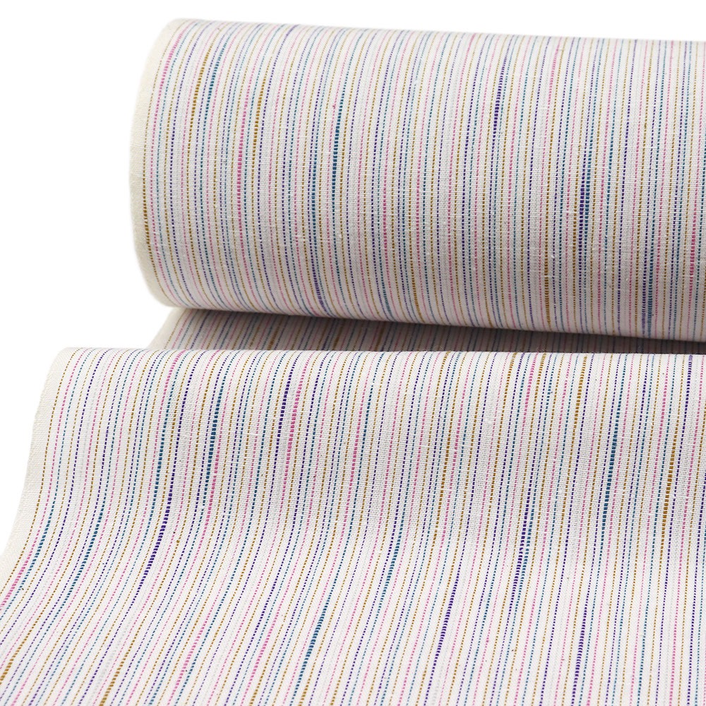 遠州木綿(縞)【池沼織工房千織】