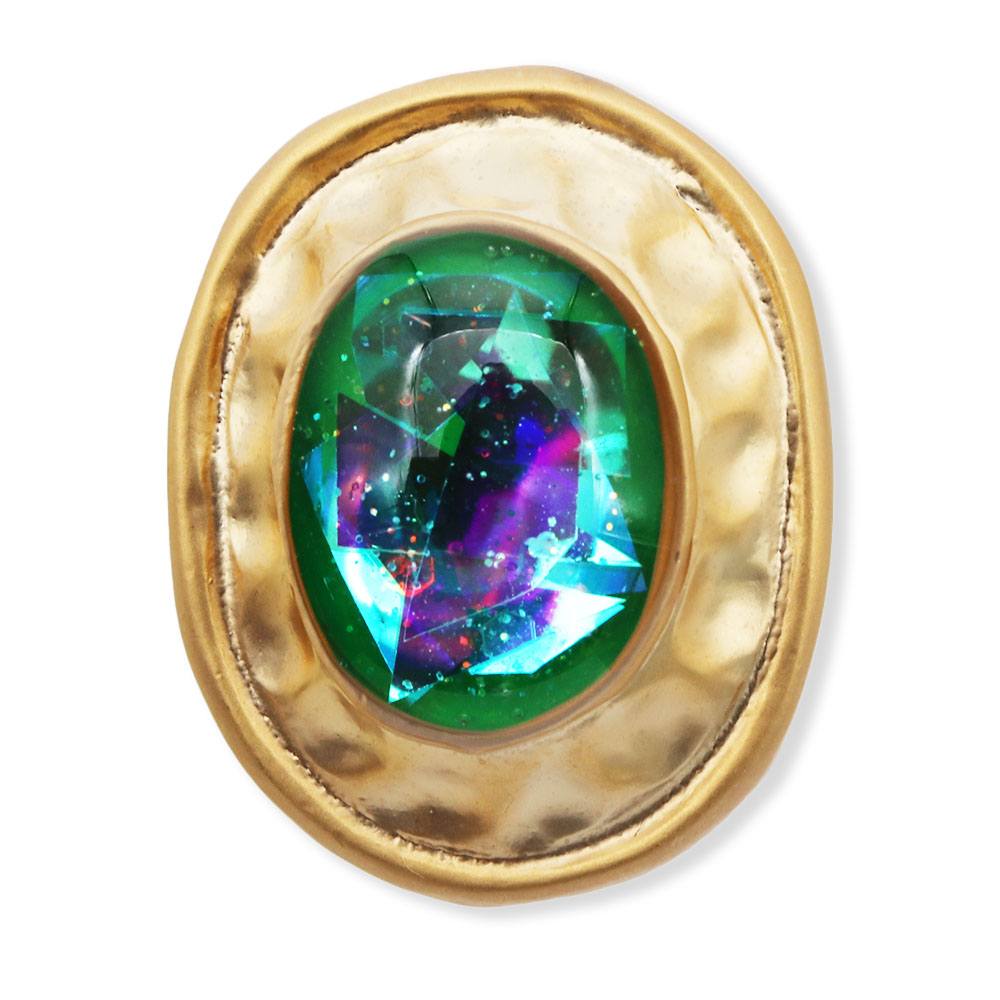 レジン帯留(オーバル)