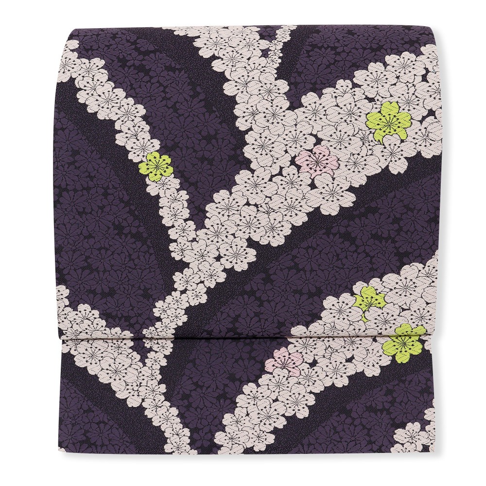 新品 仕立て上がり西陣九寸名古屋帯(小桜)【佐々木染織】