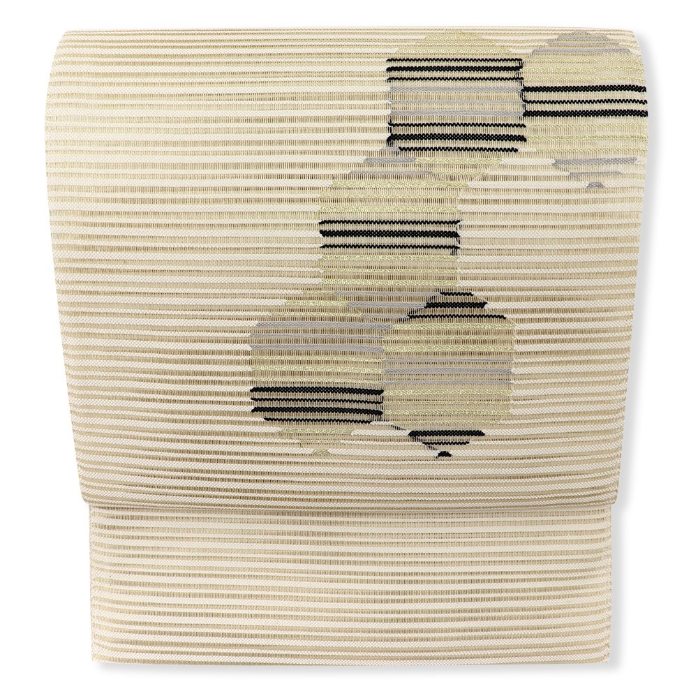 新品 仕立て上がり夏八寸名古屋帯(亀甲)