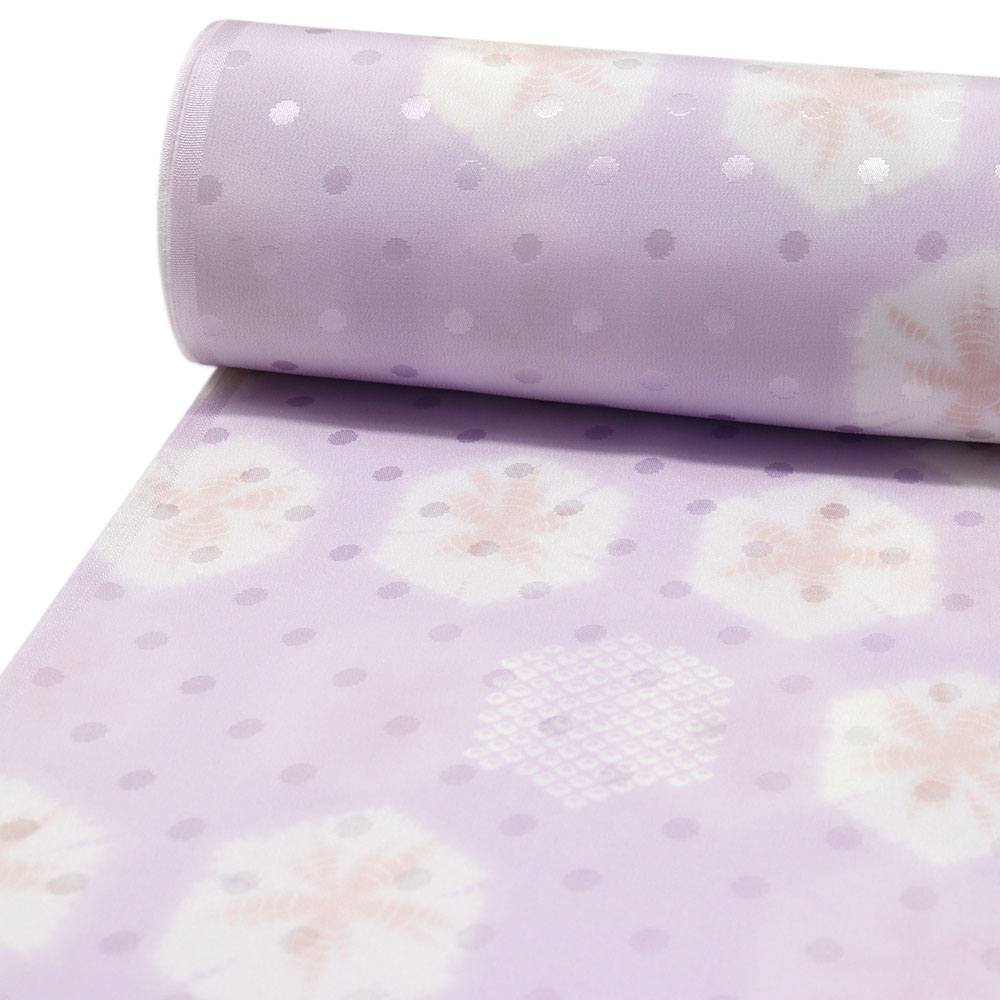 正絹長襦袢(絞り風亀甲)