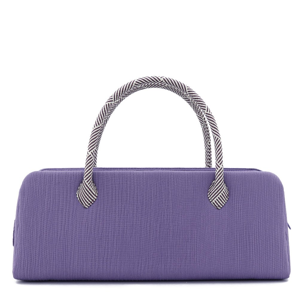 横長利休バッグ（楊柳）：紫【衿秀】: 小物｜着物（きもの）通販サイト いち利モール