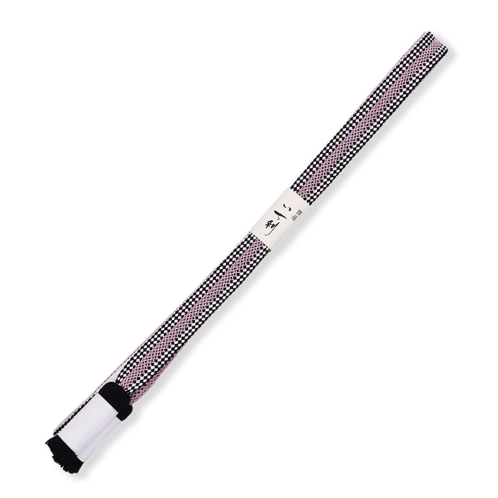 昼夜平唐組み撚り房夏帯締(片胴ライン)【加藤萬】