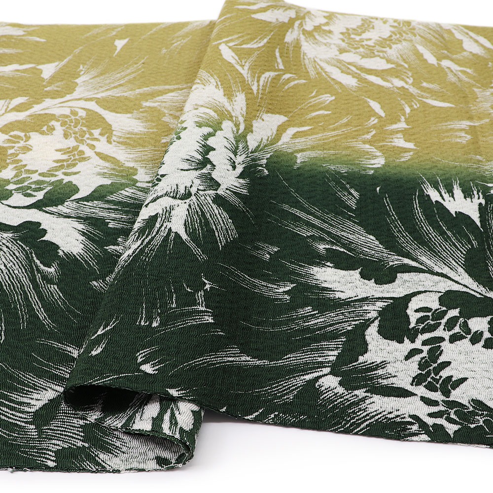 縦ぼかし帯揚(牡丹)【小室庵】