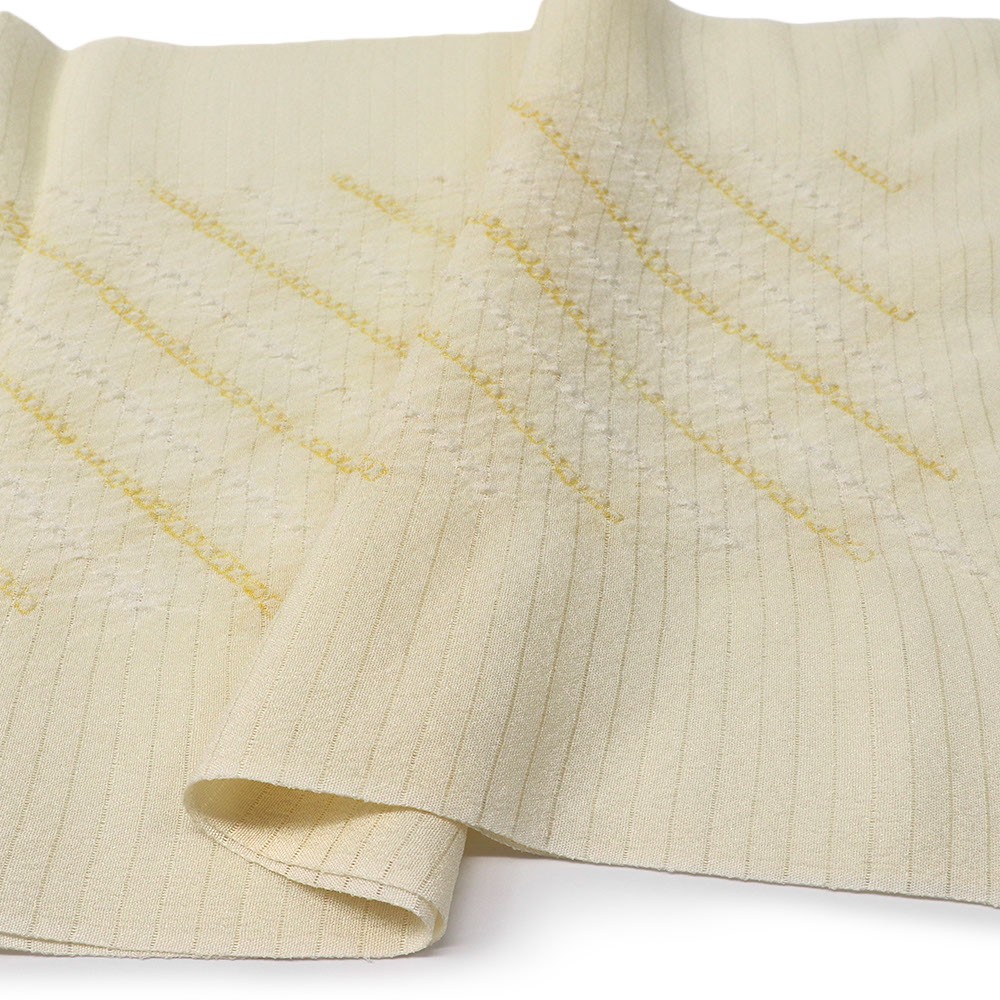 絽帯揚(斜文)【加藤萬】