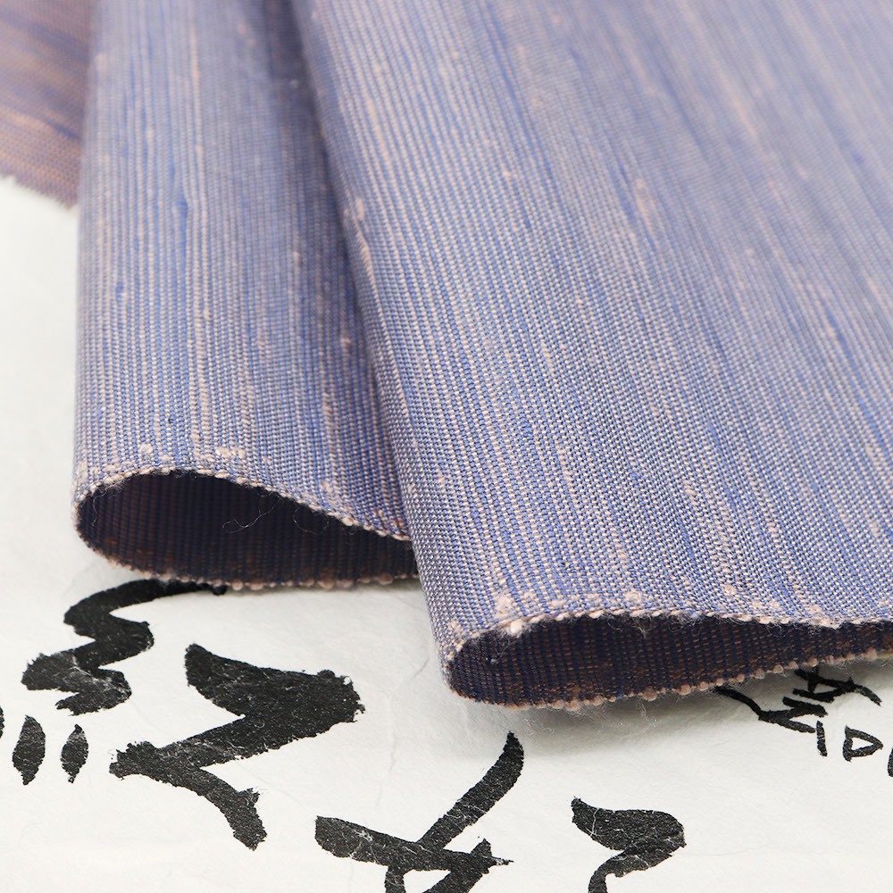 長井真綿手引き紬