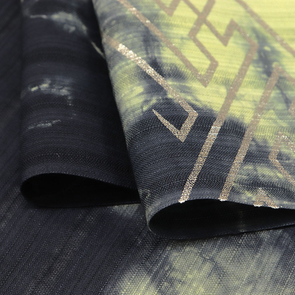 浴衣(篭絞り/稲妻) 【誉田屋源兵衛】