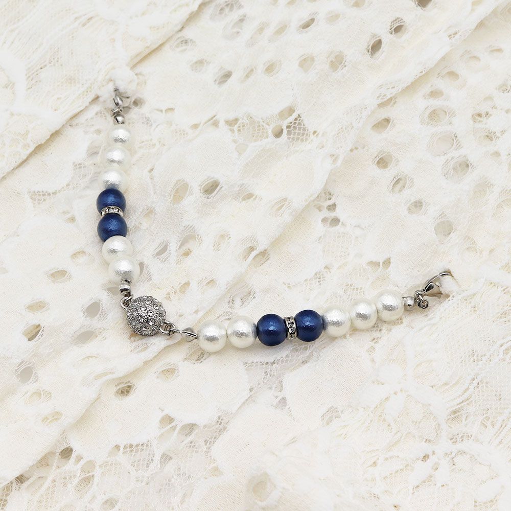 マグネット式コットンパール羽織紐【いち利モールオリジナル】