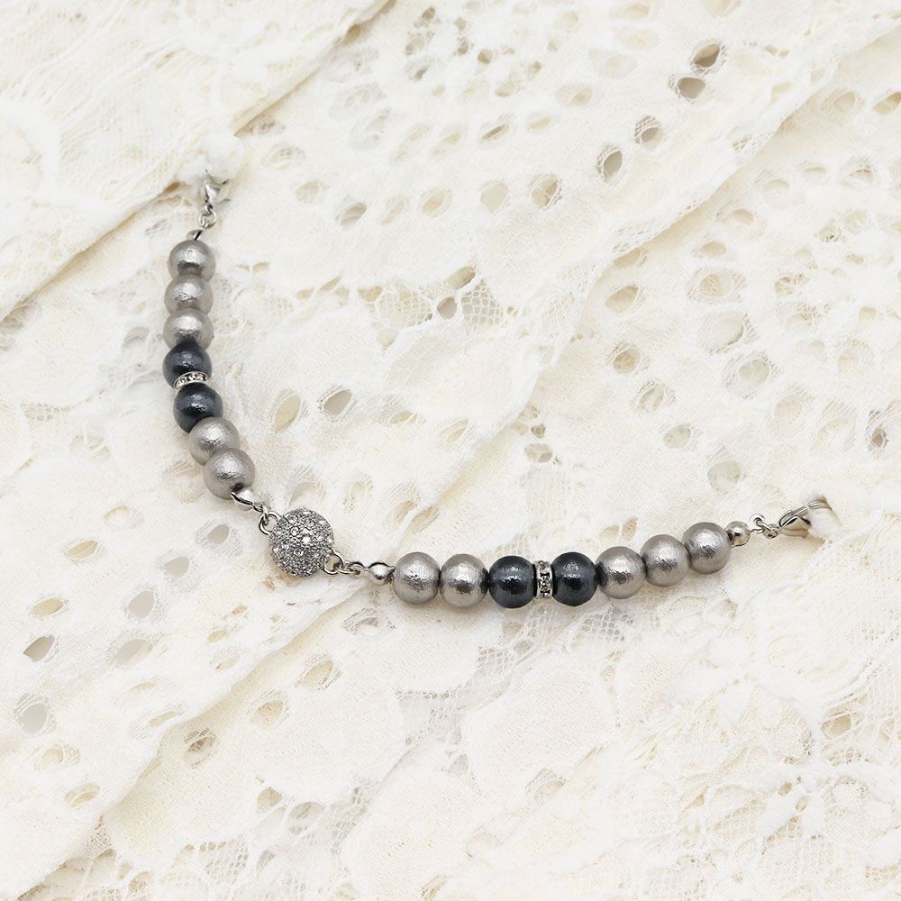 マグネット式コットンパール羽織紐【いち利モールオリジナル】