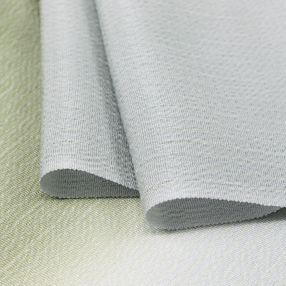 縦ぼかし帯揚(縞地紋)