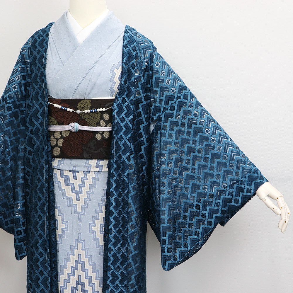 レース羽織(小波文)『ふわり』【いち利モールオリジナル】