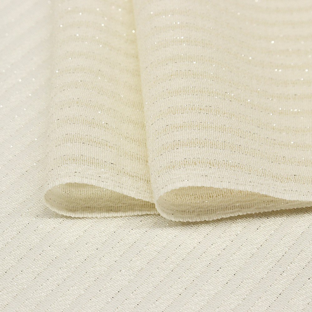 草木染め縦絽帯揚(銀通し)